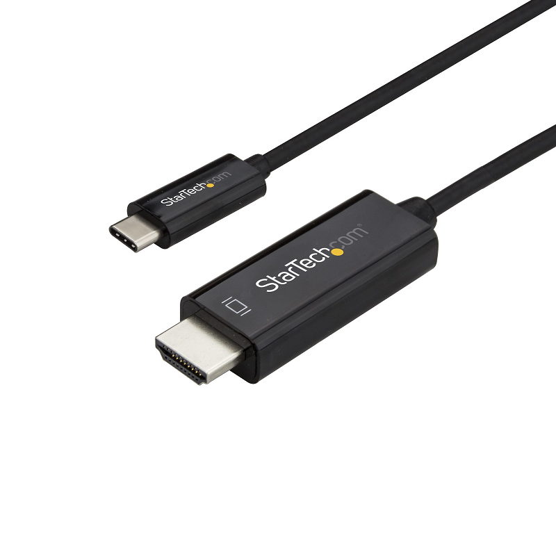 StarTech CDP2HD1MBNL 3ft (1m) USB C to HDMI Cable 